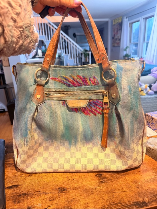 Louis Vuitton Handbags - LOUIS VUITTON DAMIER Azure Tote & cross body strap. Ombrayed Sequin Accents
